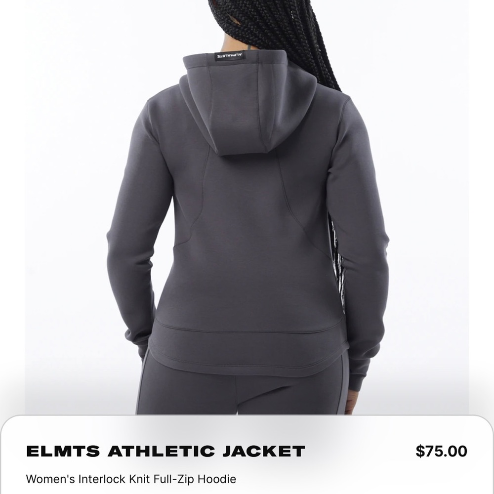 Alphaleta NWT Full Zip - Picture 3 of 3